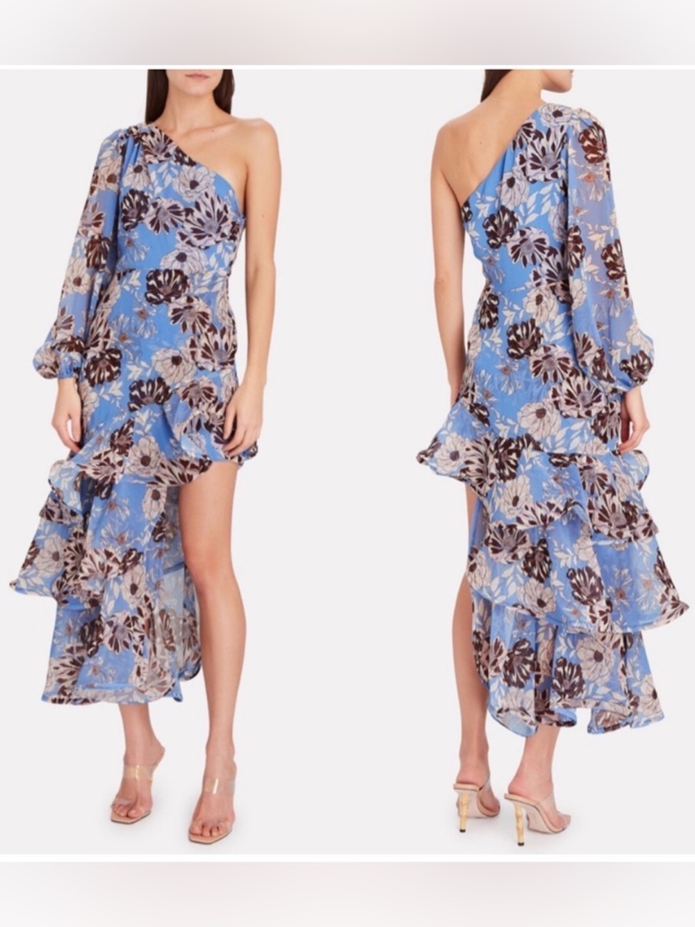 ALEXIS Abanna Dress Tiered Ruffle XS - Picture 13 of 16